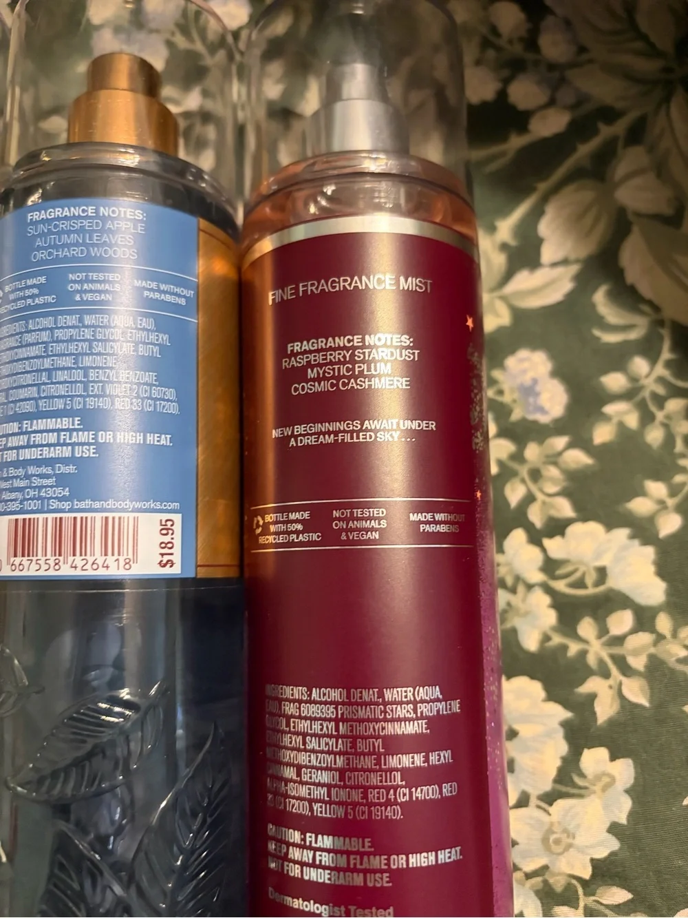 Bath and body Works trio of fine fragrance limited editions. Lightly used